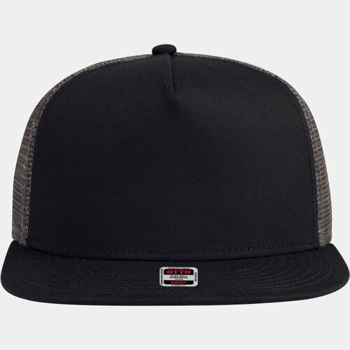 OTTO CAP® "OTTO SNAP" 5 Panel Pro Style Mesh Back Trucker Snapback Hat Thumbnail