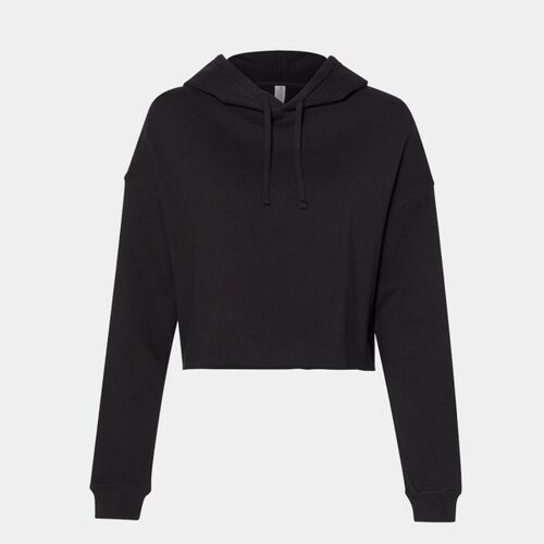 Women’s Lightweight Cropped Hooded Sweatshirt Thumbnail